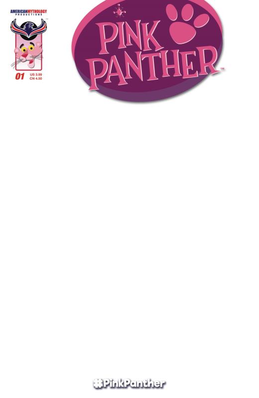 PINK PANTHER #1 BLANK SKETCH CVR