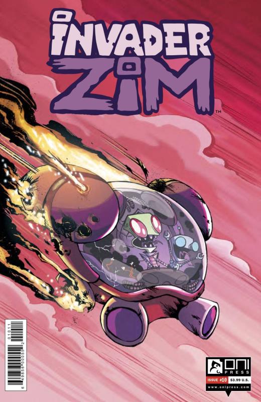 INVADER ZIM #10 INCV VARIANT DEL CARMEN