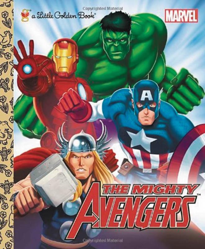 MIGHTY AVENGERS LITTLE GOLDEN BOOK REISSUE