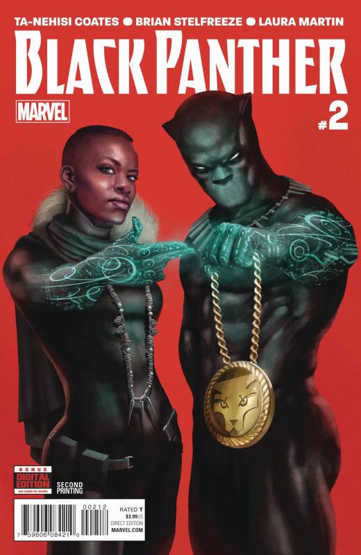 BLACK PANTHER #2 RAHZZAH RUN JEWELS 2ND PTG VARIANT