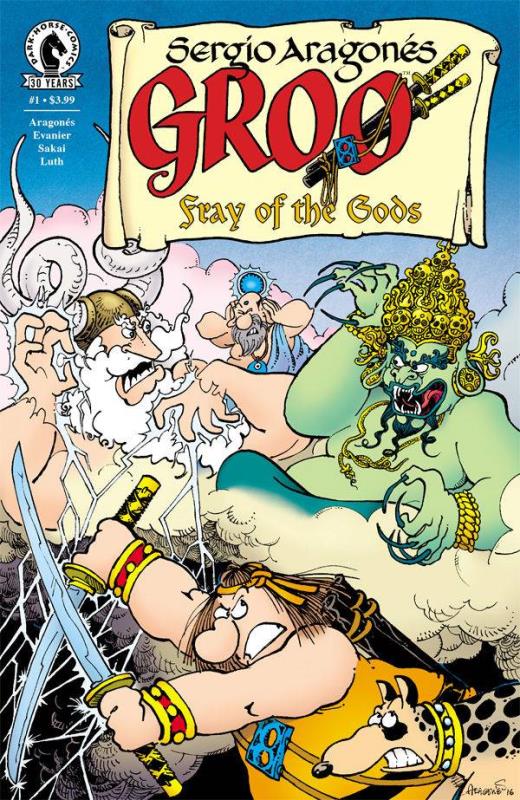 GROO FRAY OF THE GODS #1