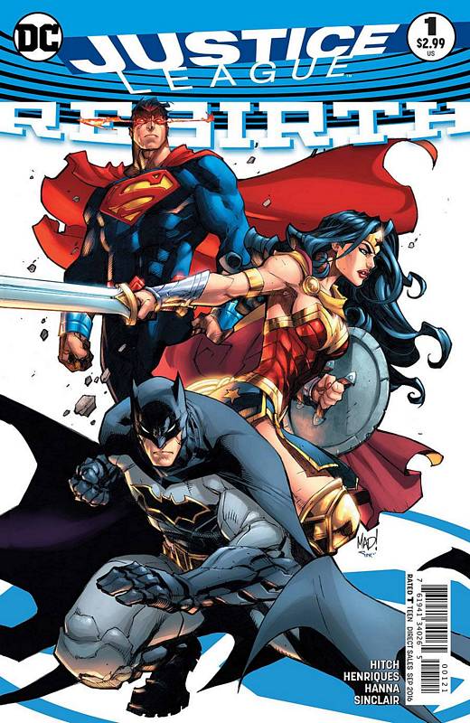 JUSTICE LEAGUE REBIRTH #1 VARIANT ED