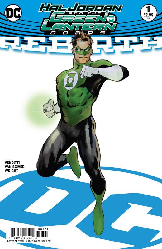 HAL JORDAN AND THE GREEN LANTERN CORPS REBIRTH #1 VARIANT ED