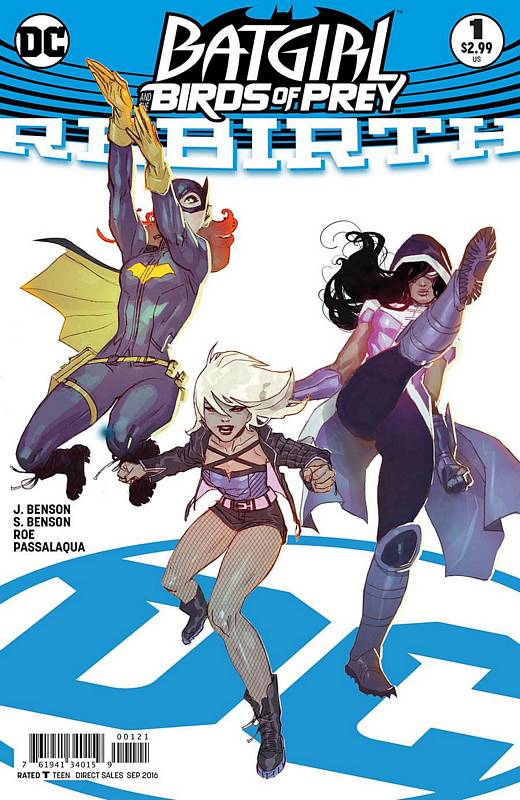 BATGIRL AND THE BIRDS OF PREY REBIRTH #1 VARIANT ED