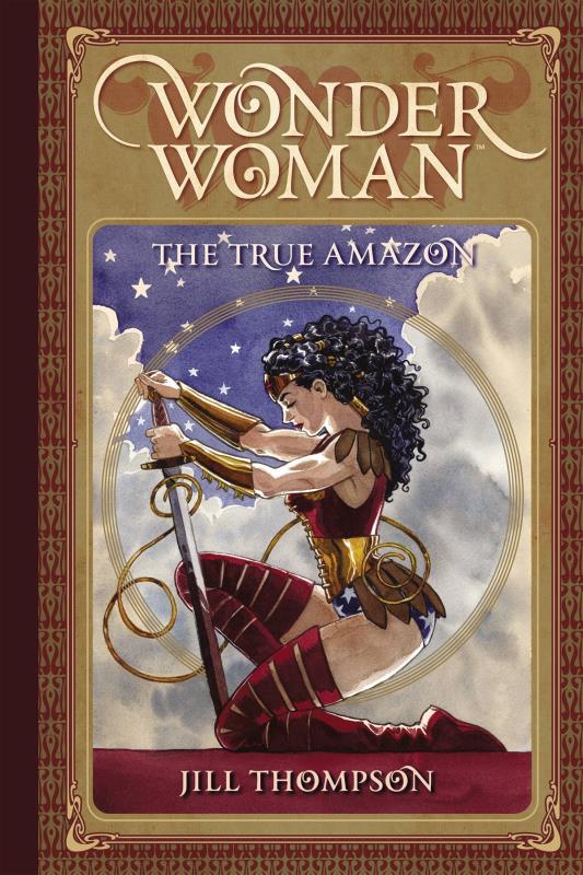 WONDER WOMAN THE TRUE AMAZON HARDCOVER