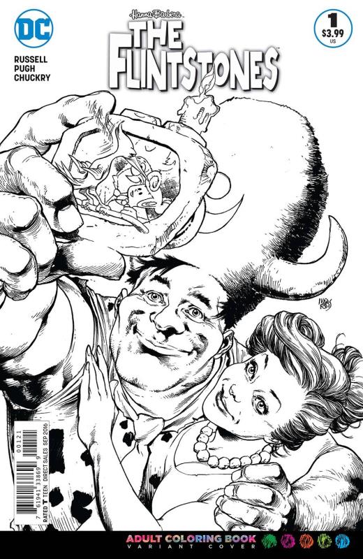 FLINTSTONES #1 COLORING BOOK VARIANT ED