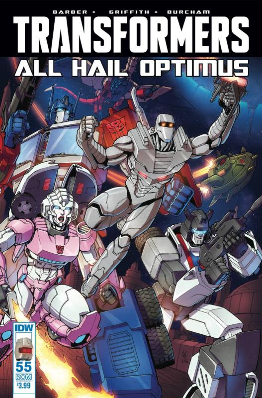 TRANSFORMERS #55 ROM VARIANT