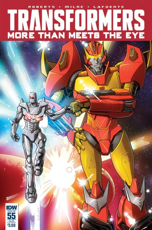 TRANSFORMERS MORE THAN MEETS EYE #55 ROM VARIANT