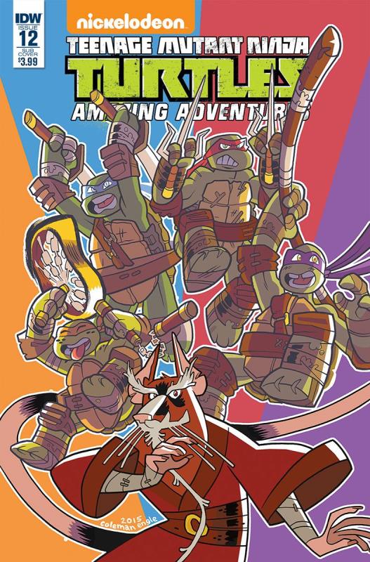 TMNT AMAZING ADVENTURES #12 SUBSCRIPTION VARIANT