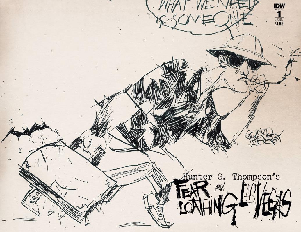 FEAR & LOATHING IN LAS VEGAS #3 SUBSCRIPTION VARIANT