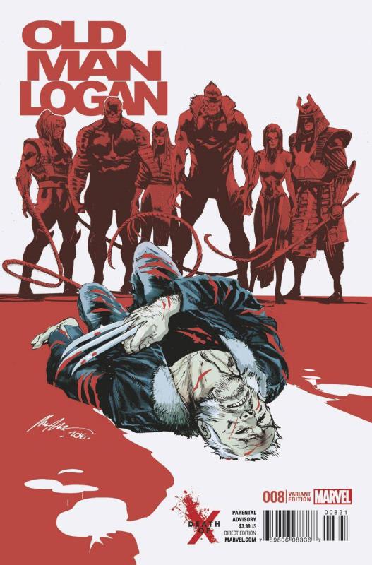 OLD MAN LOGAN #8 DEATH OF X VARIANT