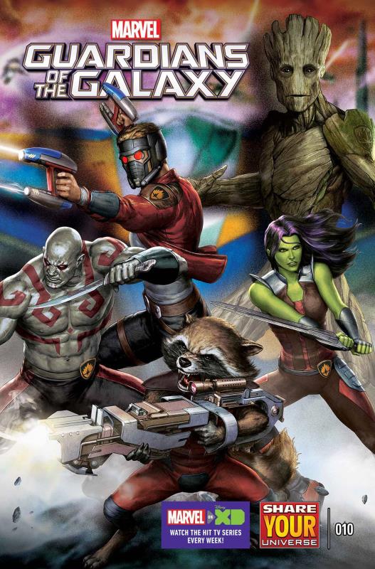 MARVEL UNIVERSE GUARDIANS OF GALAXY #10