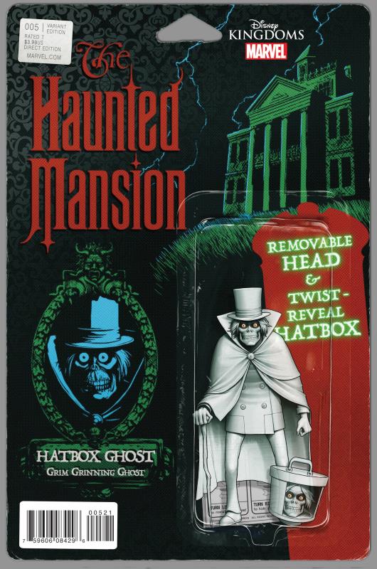 HAUNTED MANSION #5 (OF 5) CHRISTOPHER ACTION FIGURE VARIANT