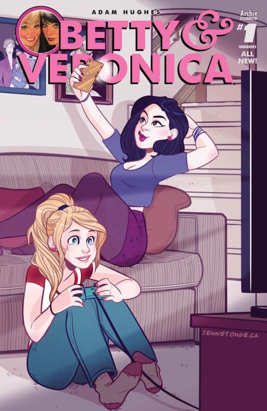 BETTY & VERONICA #1 CVR V VARIANT JENN ST ONGE