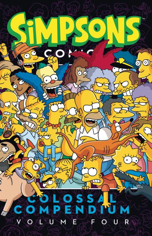 SIMPSONS COMICS COLLOSAL COMPENDIUM TP 04