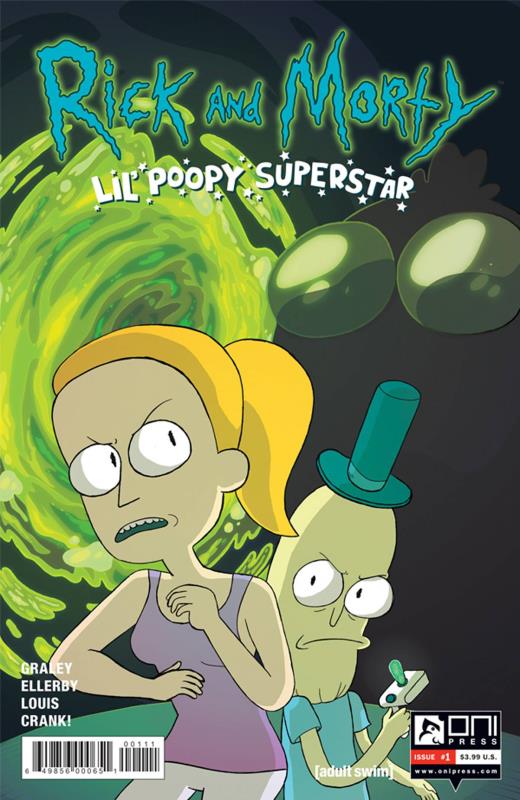 RICK & MORTY LIL POOPY SUPERSTAR #1 (OF 5)