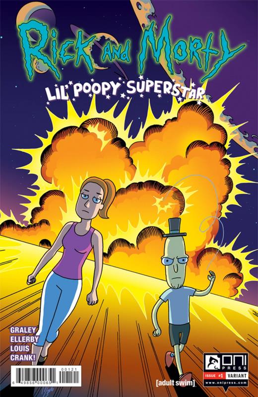 RICK & MORTY LIL POOPY SUPERSTAR #1 (OF 5) INCV VARIANT LEVENS