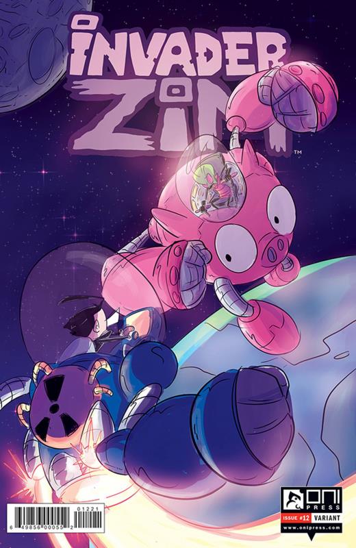 INVADER ZIM #12 VARIANT DOUCET