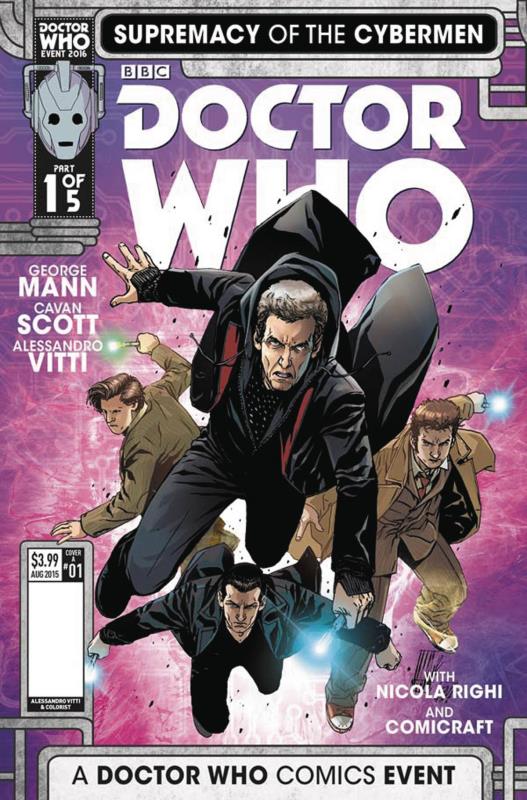 DOCTOR WHO SUPREMACY OF THE CYBERMEN #1 (OF 5) CVR A VITTI