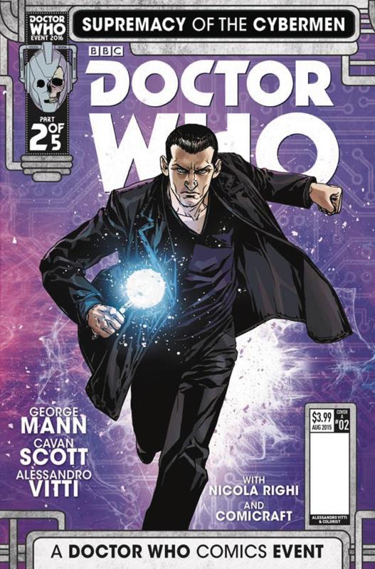 DOCTOR WHO SUPREMACY OF THE CYBERMEN #2 (OF 5) CVR A VITTI