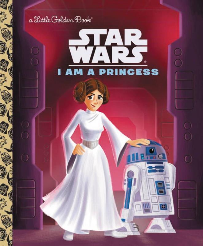 STAR WARS LITTLE GOLDEN BOOK I AM PRINCESS