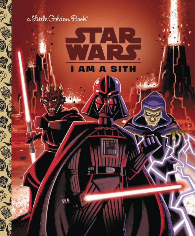 STAR WARS LITTLE GOLDEN BOOK I AM SITH