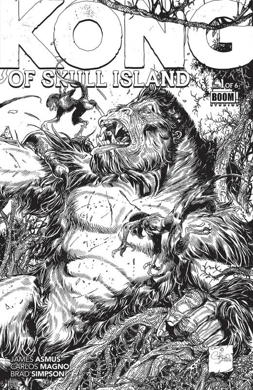 KONG OF SKULL ISLAND #1 (OF 6) FOC INCV COLORING VARIANT