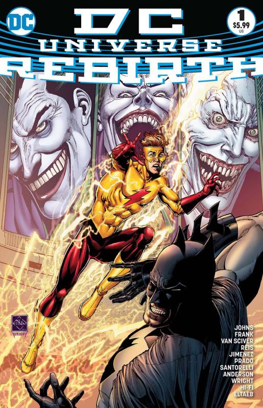 DC UNIVERSE REBIRTH #1 4TH PTG