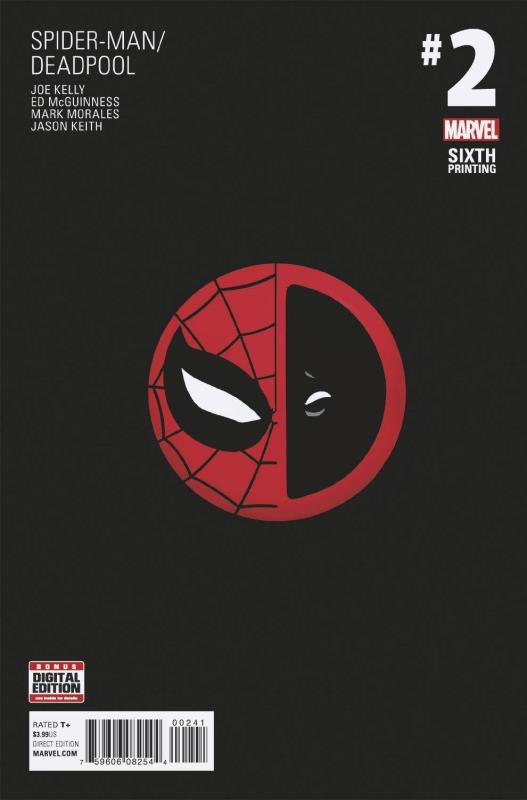 SPIDER-MAN DEADPOOL #2 MCGUINNESS 6TH PTG VARIANT