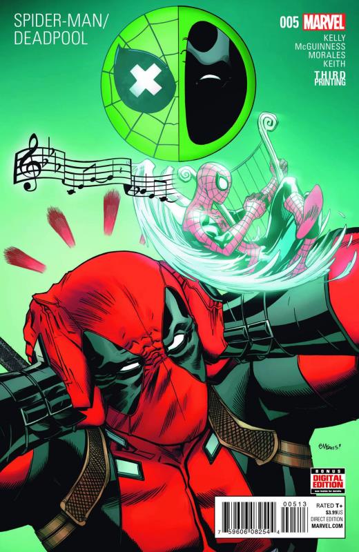 SPIDER-MAN DEADPOOL #5 MCGUINNESS 3RD PTG VARIANT