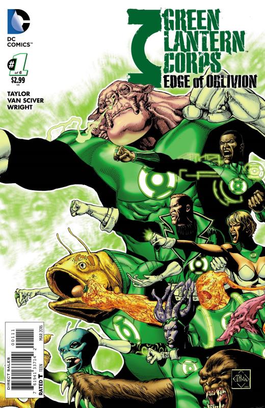 GREEN LANTERN CORPS EDGE OF OBLIVION #1 (OF 6)