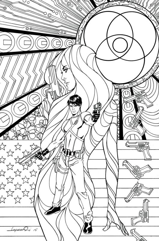 GRAYSON #16 ADULT COLORING BOOK VARIANT ED