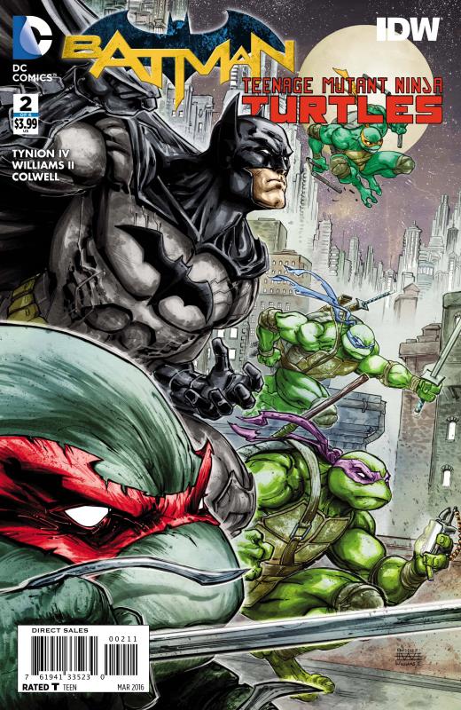 BATMAN TEENAGE MUTANT NINJA TURTLES #2 (OF 6)