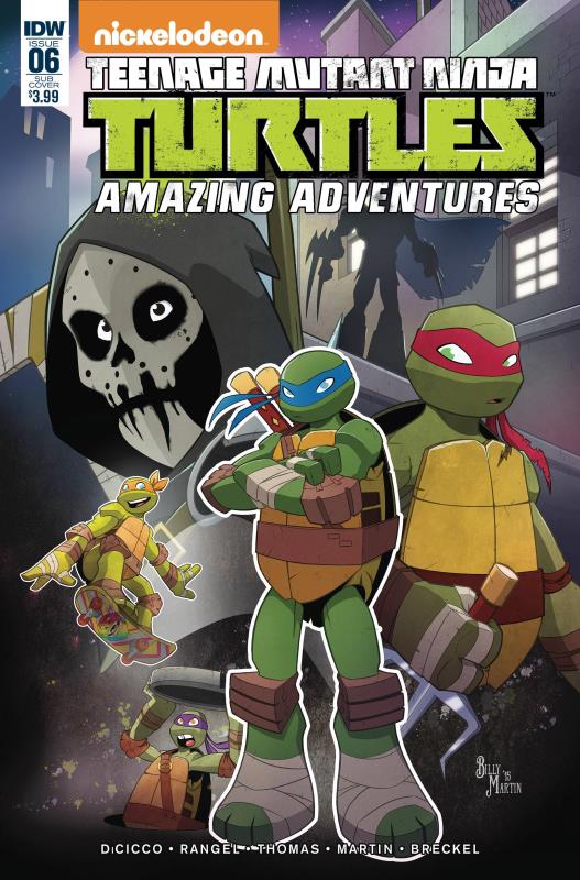 TMNT AMAZING ADVENTURES #6 SUBSCRIPTION VARIANT