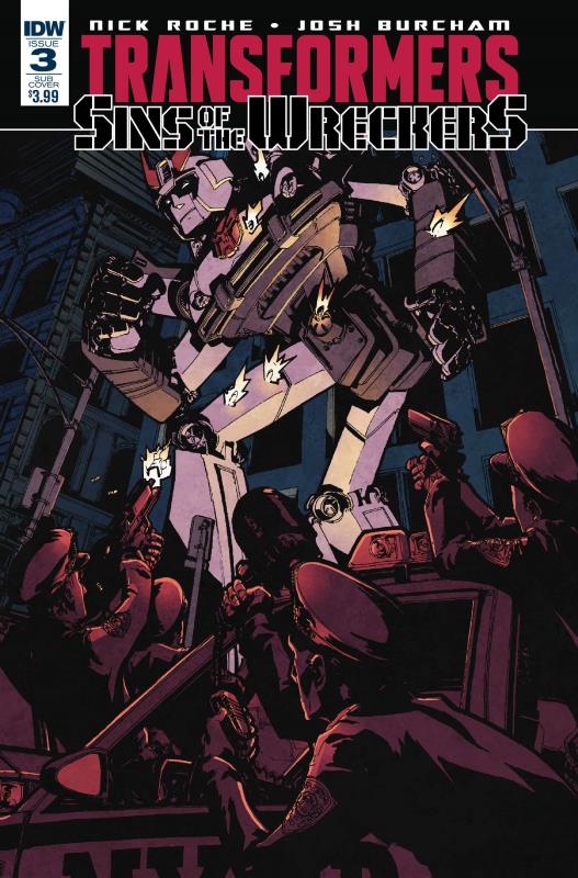 TRANSFORMERS SINS OF WRECKERS #3 (OF 5) SUBSCRIPTION VARIANT