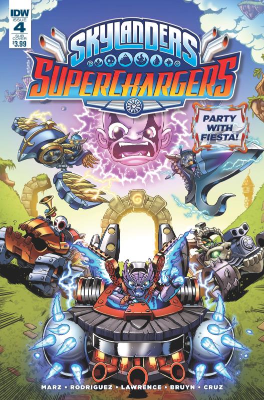 SKYLANDERS SUPERCHARGERS #4 SUBSCRIPTION VARIANT