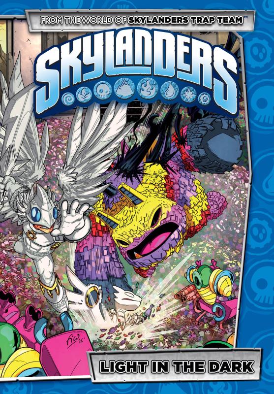 SKYLANDERS LIGHT IN THE DARK HARDCOVER