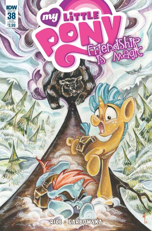 MY LITTLE PONY FRIENDSHIP IS MAGIC #38 SUBSCRIPTION VARIANT