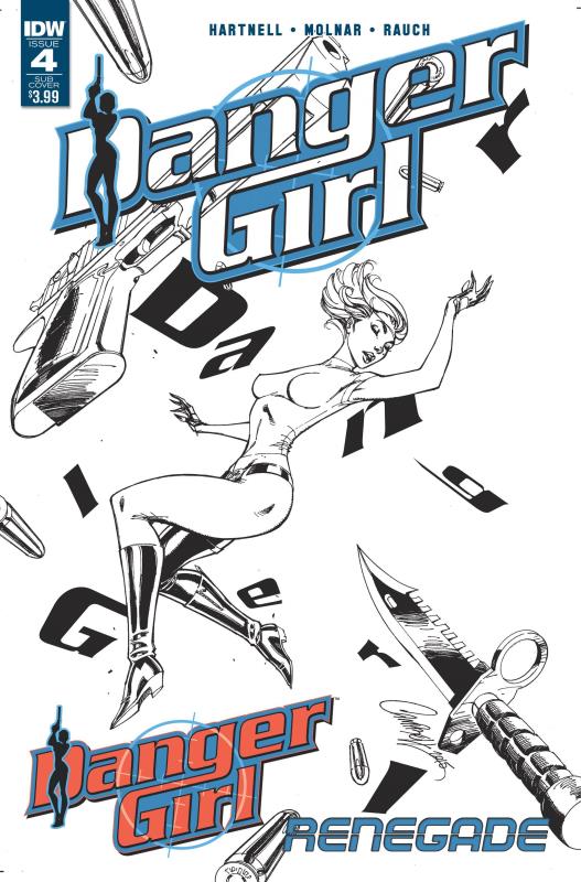 DANGER GIRL RENEGADE #4 (OF 4) SUBSCRIPTION VARIANT