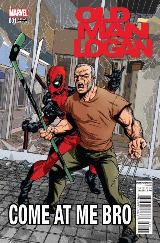 OLD MAN LOGAN #1 1:10 DEADPOOL VARIANT