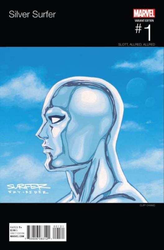 SILVER SURFER #1 CHIANG HIP HOP VARIANT