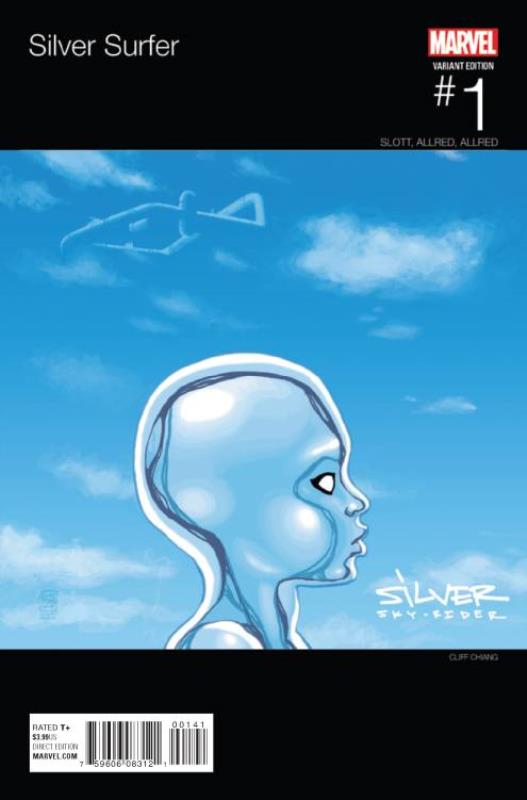 SILVER SURFER #1 CHIANG BABY HIP HOP VARIANT