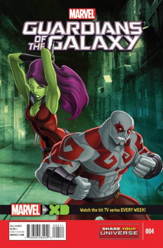 MARVEL UNIVERSE GUARDIANS OF GALAXY #4