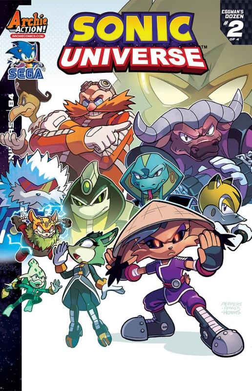 SONIC UNIVERSE #84 REG CVR A JAMAL PEPPERS