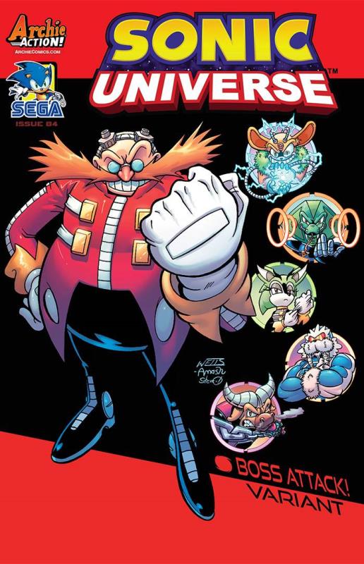 SONIC UNIVERSE #84 VARIANT CVR B LAMAR WELLS