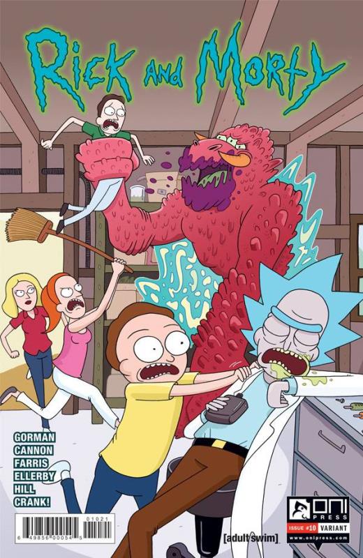 RICK & MORTY #10 INCV VARIANT ELLERBY