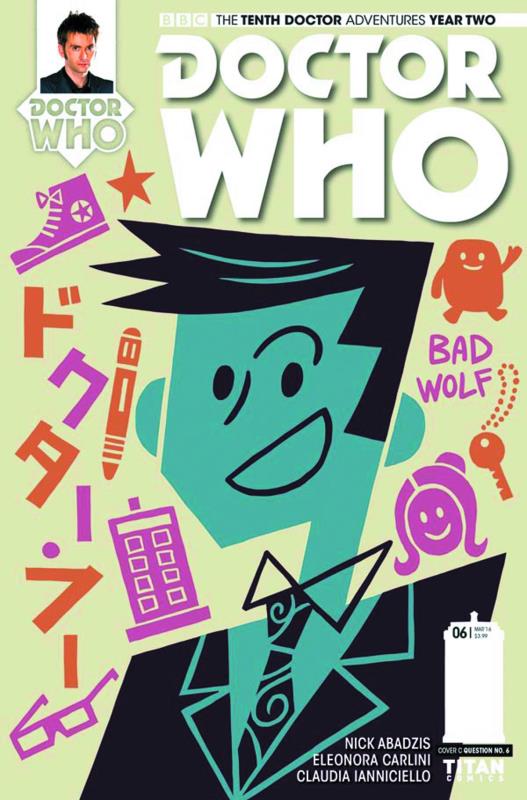 DOCTOR WHO 10TH YEAR TWO #6 QUESTION 6 VARIANT