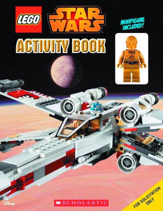 LEGO STAR WARS ACTIVITY BOOK WITH FIGURE