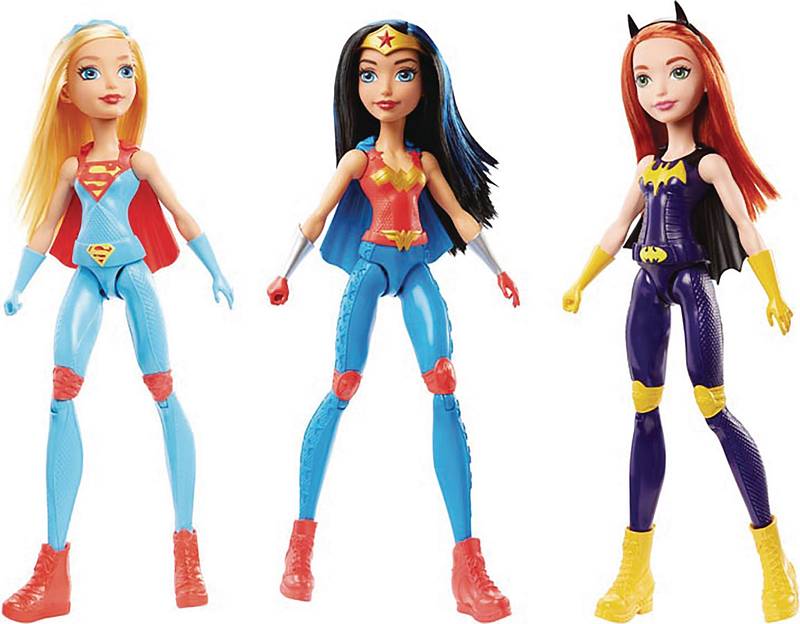 DC SUPER HERO GIRLS TRAINING ACTION DOLL