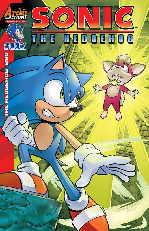 SONIC THE HEDGEHOG #280 REG CVR A PEPPERS